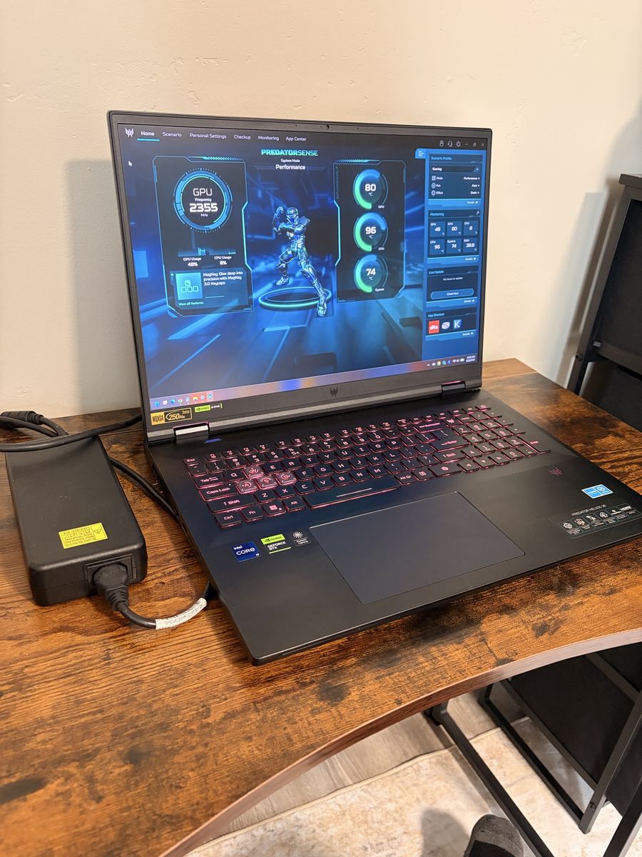 Acer Predator Helios 18 RTX 4090 Gaming Laptop – i9-14900HX – 32GB RAM – 2TB SSD