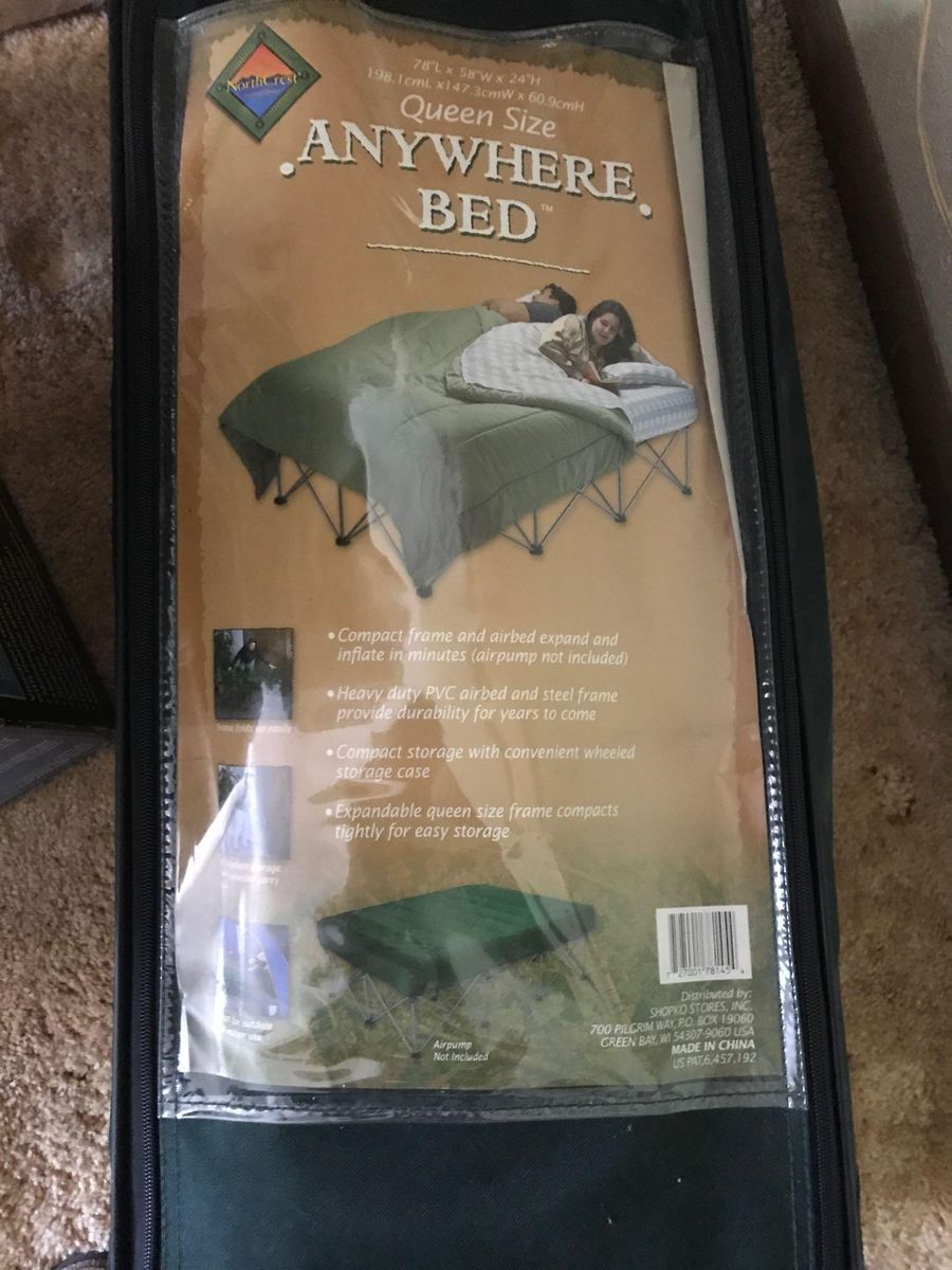 Anywhere queen bed