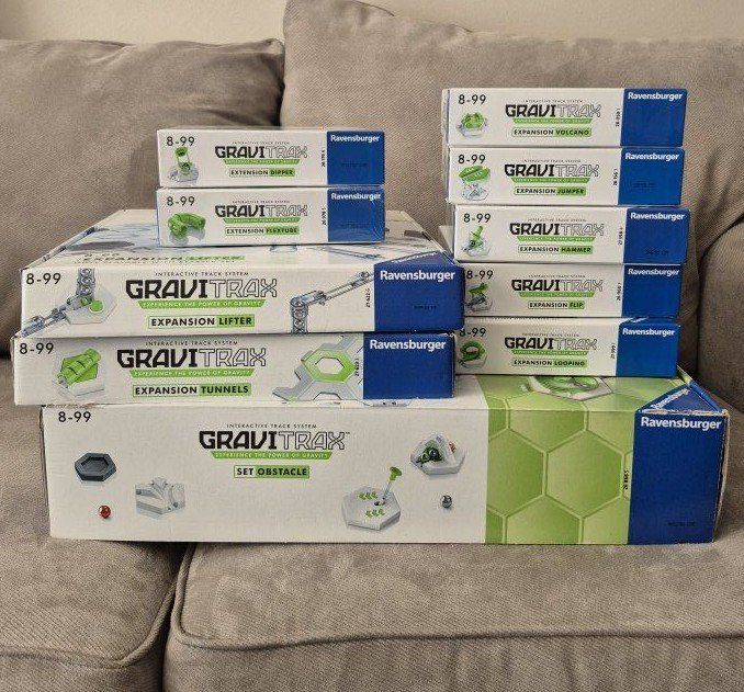 Gravitrax Lot with Expansions, marble run toy