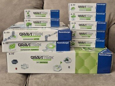 Gravitrax Lot with Expansions, marble run toy