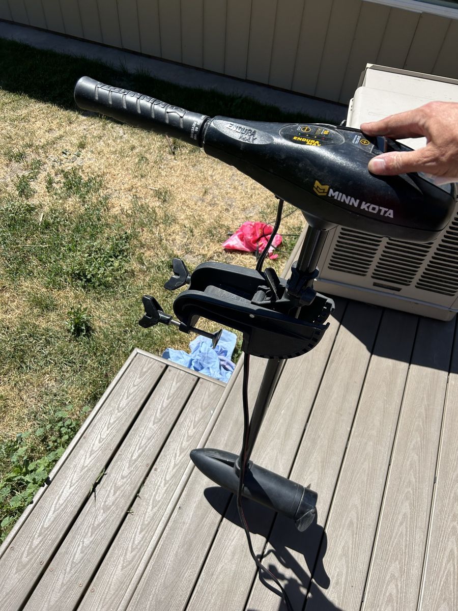 Minn Kota Endura Max Trolling Motor - Good Condition 55lb thrust