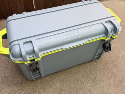 OtterBox Venture Hard Cooler - Gray/Lime Green with Internal Tray