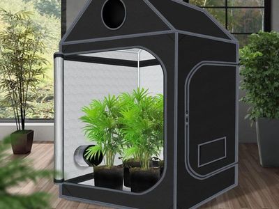 Zazzy 5x5 Hydroponic Grow Tent - 60"x60"x72" Indoor Plant Growing Tent
