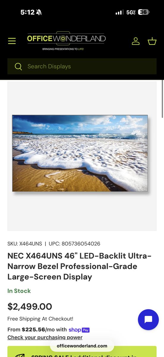 Professional-Grade Digital Signage Displays