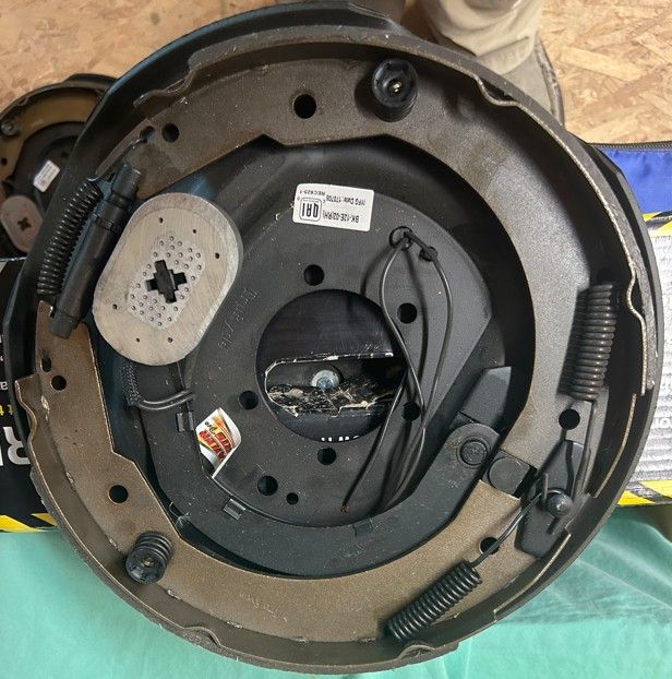 electric trailer brakes part # BK-12E-02 (RH), BK-12E-02-(LH)