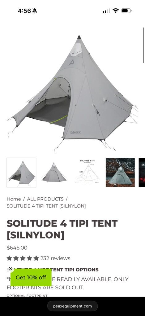 Peax Solitude 4 Tipi
