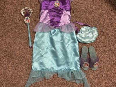 Disney Little Mermaid Dress Up - Size 4-6X