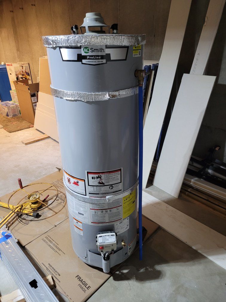2- Propane water heaters
