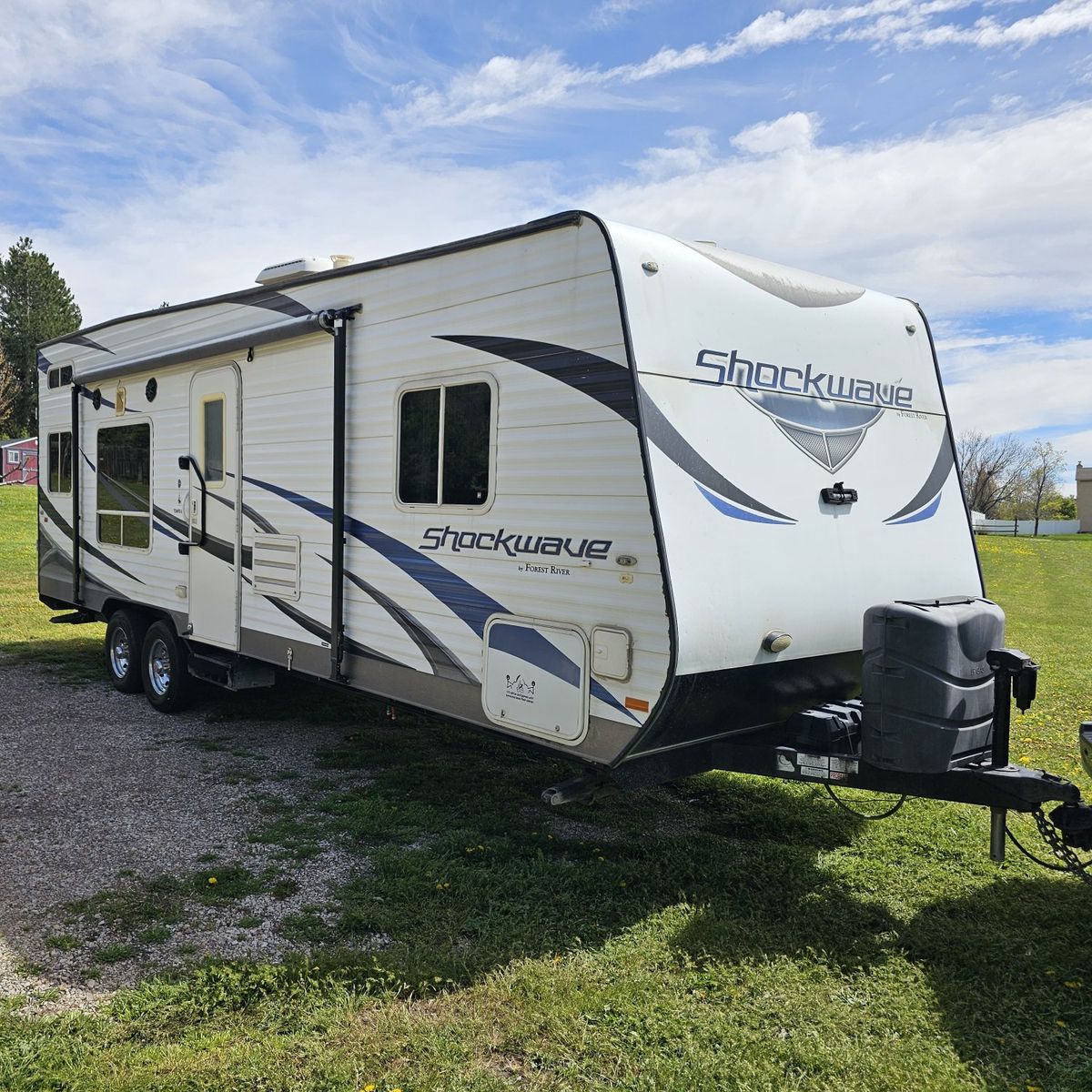 2012 Shockwave 24FS MX Toy Hauler