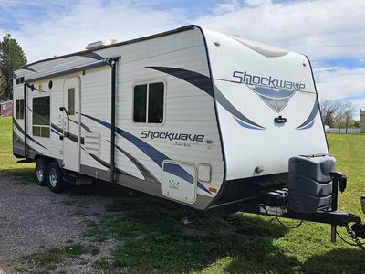 2012 Shockwave 24FS MX Toy Hauler