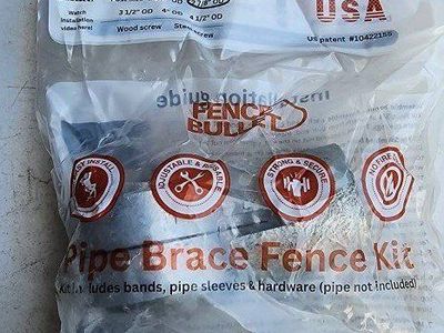 Fence Bullet H pipe base fence kits