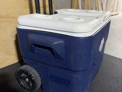 Rolling Coleman Cooler