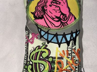 Big Crazy Golf Driver Headcover - "Money" Design, New with Tags