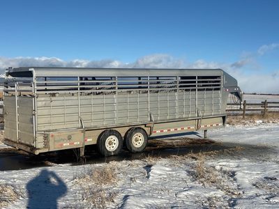 2022 GR 7x24 Stock Trailer,