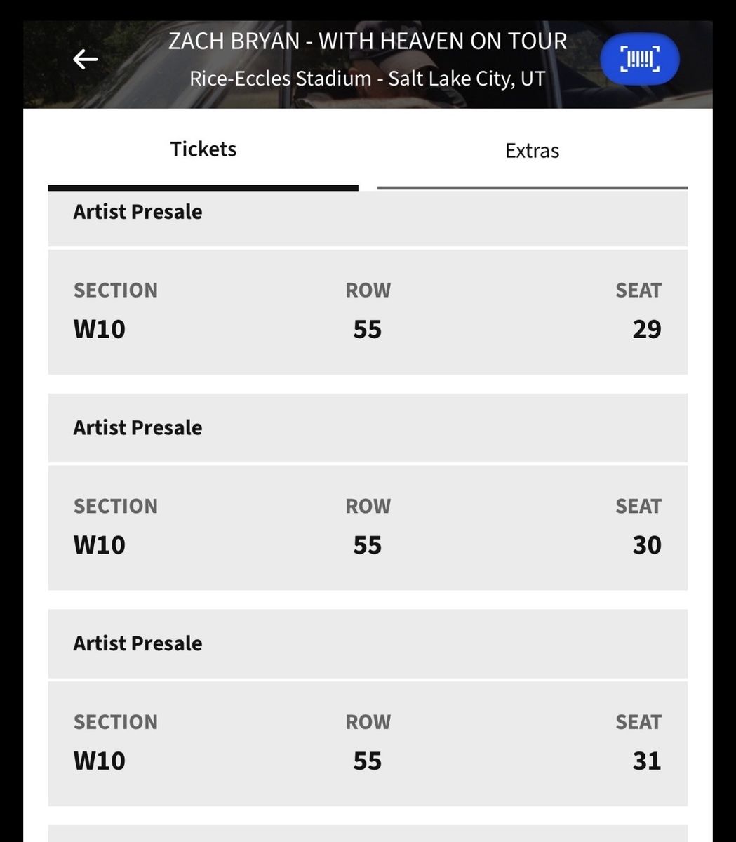 3 Zach Bryan tickets