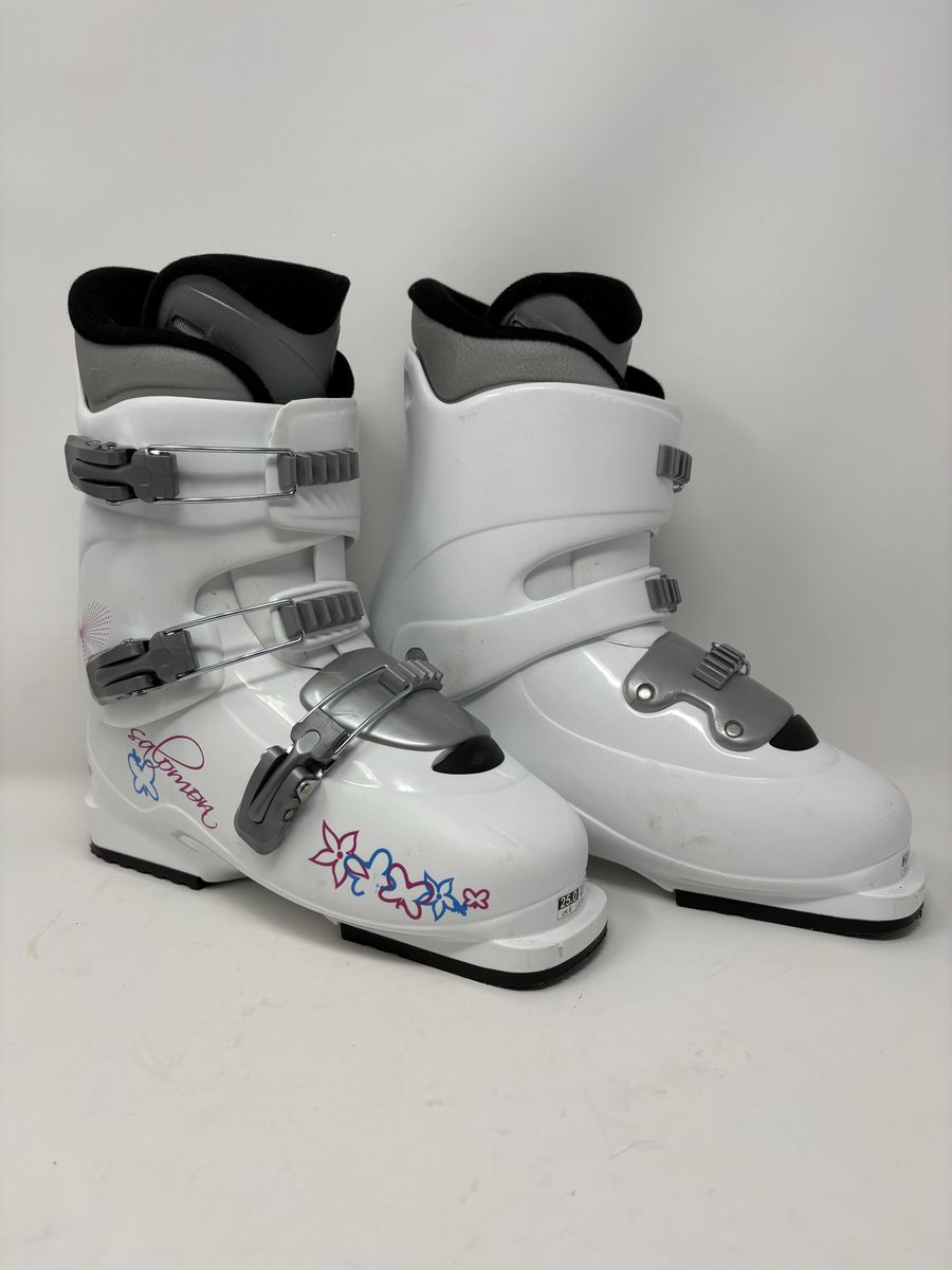 Salomon T3 Kitten Junior Ski Boots – Mondo 25 / 25.5