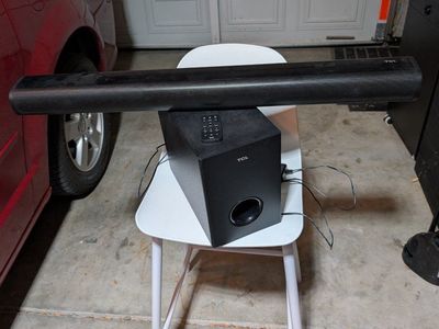 TCL S21BW 2.1 Channel Sound Bar with Wireless Subwoofer and Remote