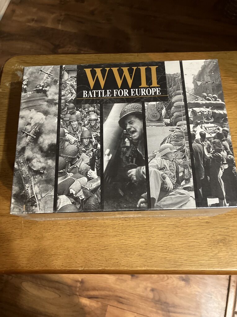 WWII Battle For Europe  10 VHS Boxed Set