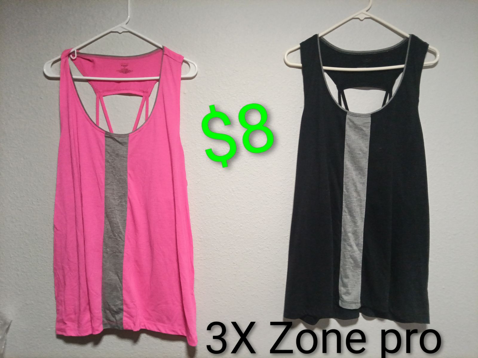 Lot of Two tank tops plus 3X