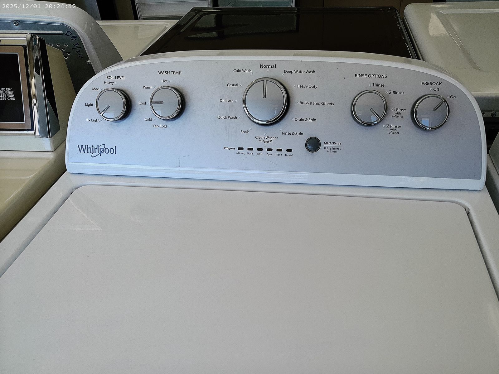 High Efficiency Washer and Dryer~90 Day Guarantee~With Agitator
