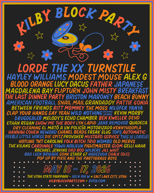 Kilby Block Party 3-Day GA, $225