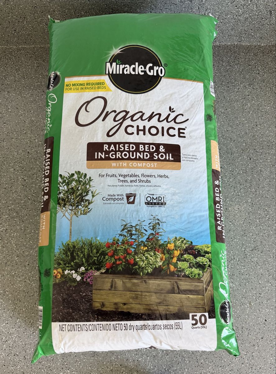 Miracle Gro Soil