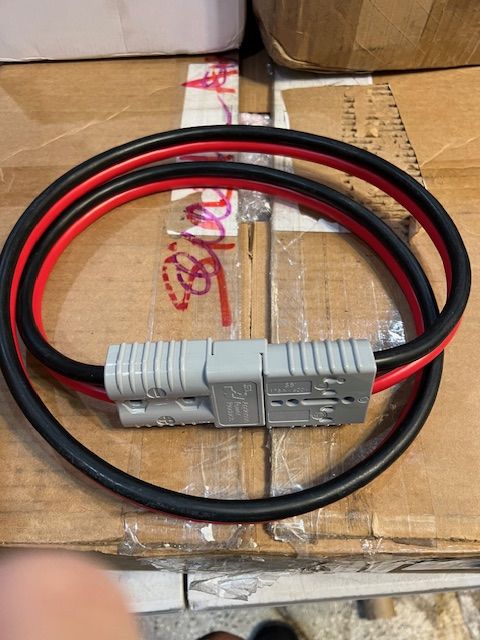 175 AMP battery cables connectors assorted sizes Golf / Boat / Car / truck