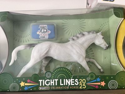 BreyerFest 2025 Tight Lines Celebration Horse - "Cheers to 75 Years!" Exclusive Model