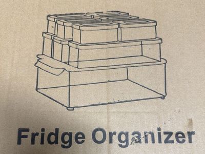 10 Organizer bins for food or anything else.