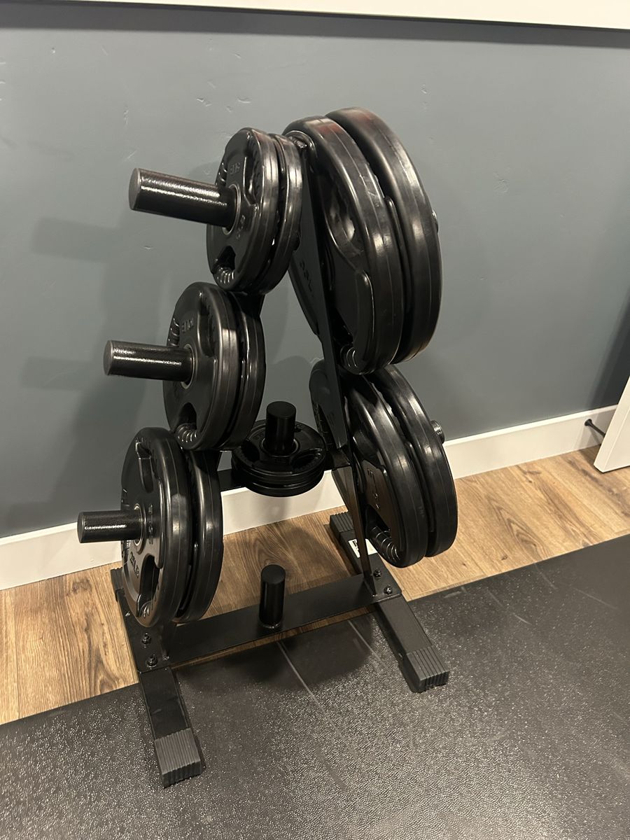 Gym Weights Plus Rack
