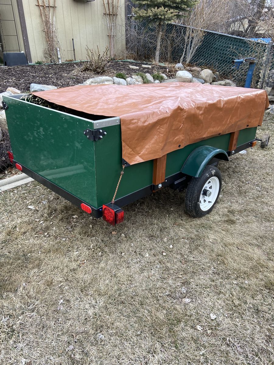 Utility Trailer 4’ wide x 8’ long