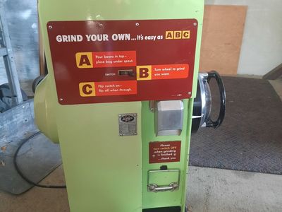 Antique Hobart coffee grinder