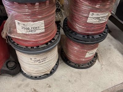 14 AWG Red Underground Sprinkler Wire 2500 ft.