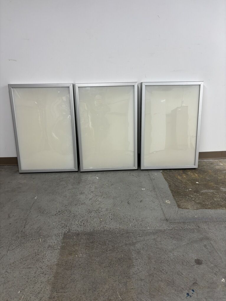 Light Box Picture Frames Set Of 3