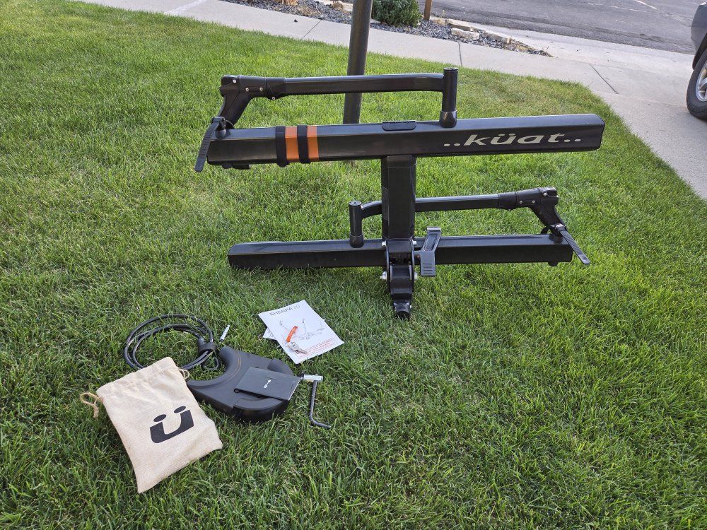 Kuat Sherpa 2.0 - 2 Bike Rack W/Bike & Hitch Locks