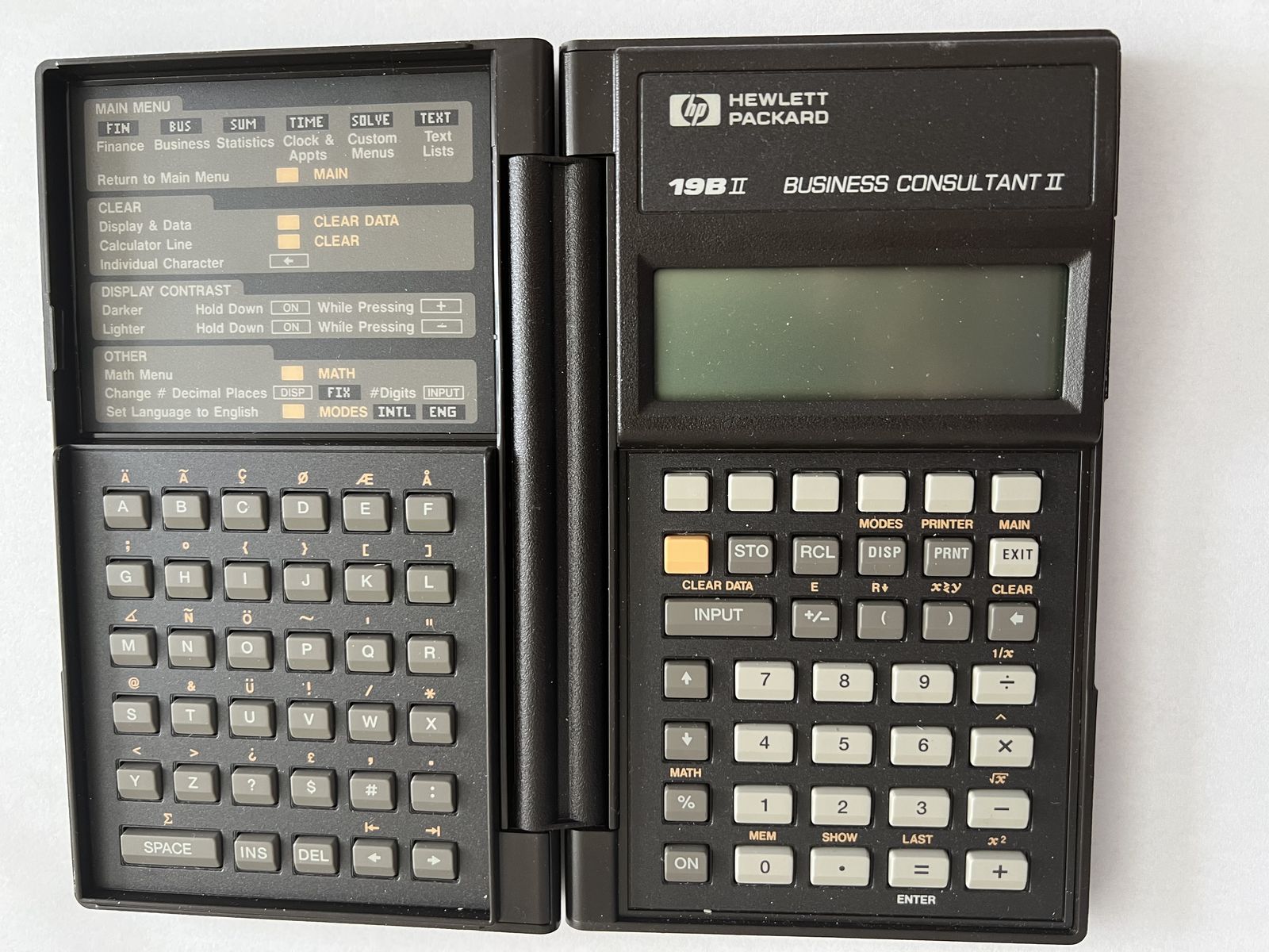 HP 19BII Business Consultant II Calculator