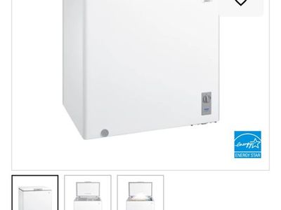 Midea 7.0 Cu. Ft. White Convertible Chest Freezer - Energy Star