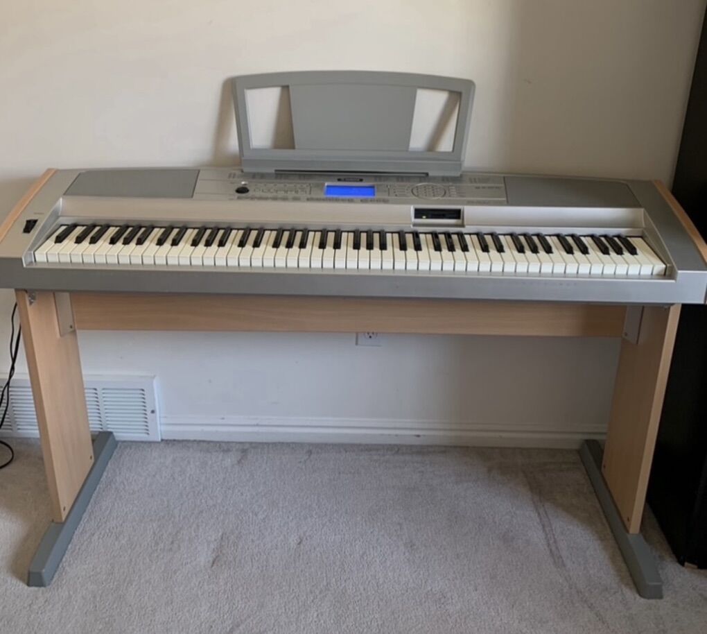 Yamaha 88 Touch-Sensitive Piano & More