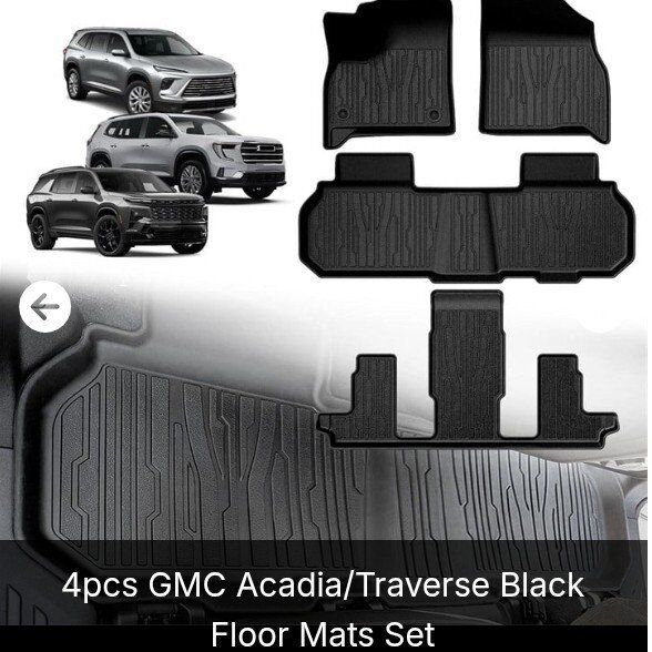 Floor Mats for Acadia/Traverse/Enclave (NEW)