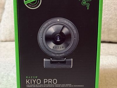 Razer Kiyo Pro Webcam - Full HD 1080p 60FPS | NEVER OPENED
