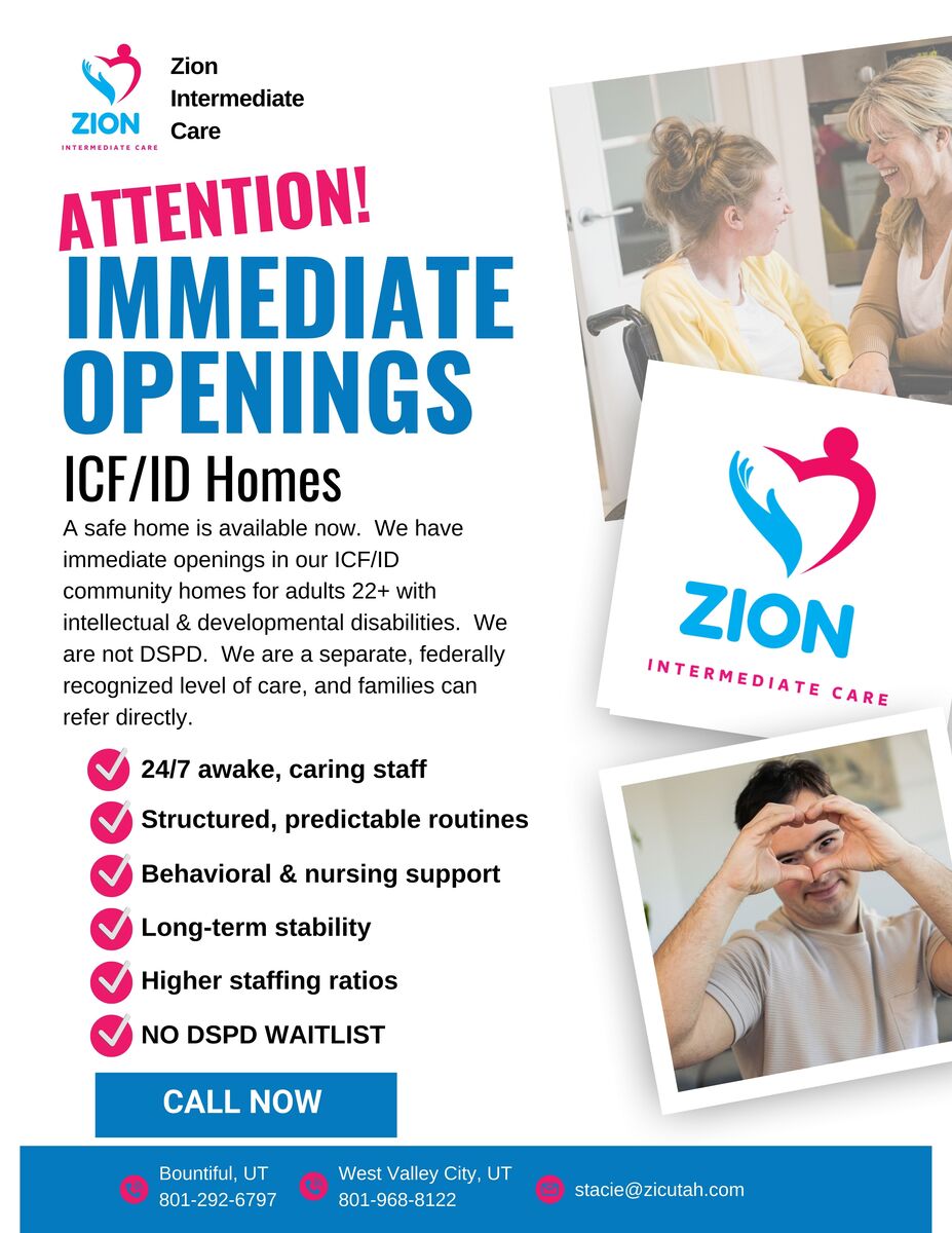 ICF/ID Care For Adults with Intellectual and Developmental Disabilities