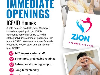 ICF/ID Care For Adults with Intellectual and Developmental Disabilities