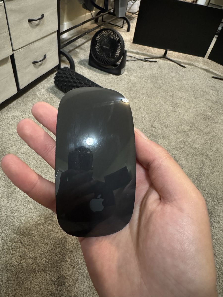 Apple Magic Mouse - Space Gray Wireless Bluetooth Rechargeable Multi-Touch Mouse