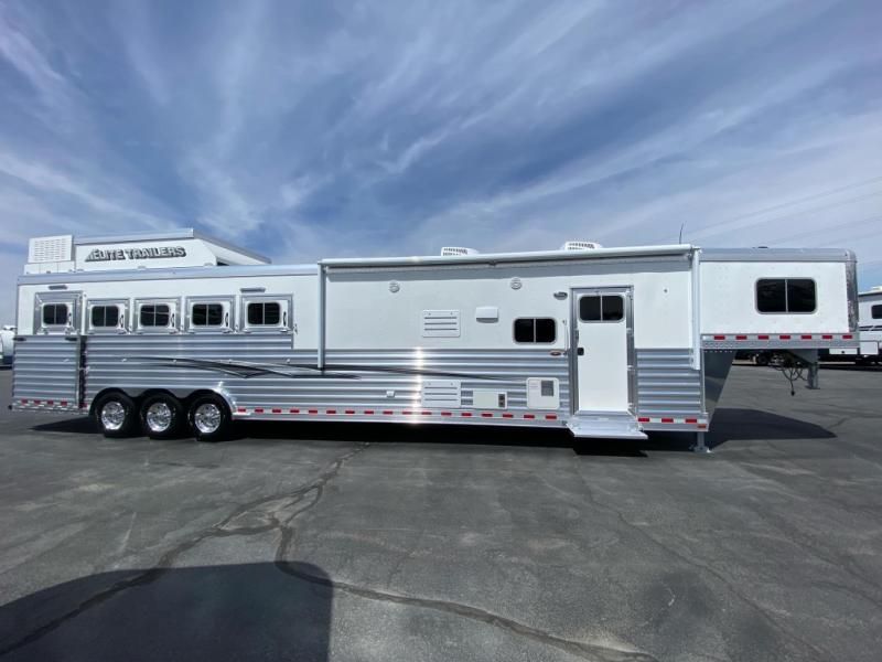 New 2025 Elite 5 Horse Gooseneck 5H GN LQ