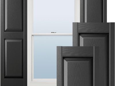 Ekena LP2S12X03900BL Vinyl Shutters 12x39