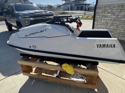2025 Yamaha WaveRunner SuperJet Stand-Up Personal Watercraft with Cover