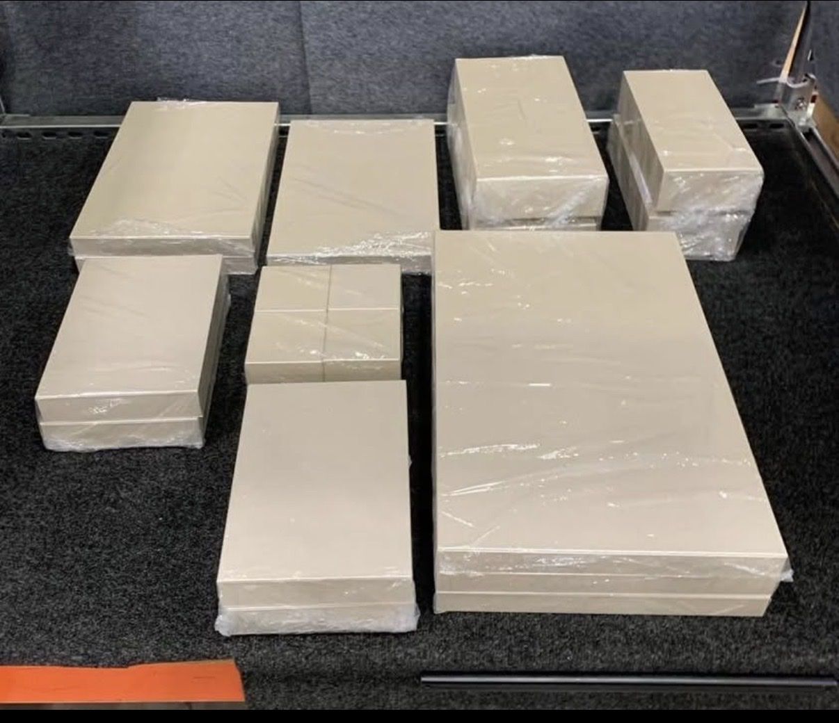 Boutique risers 18 piece for displays