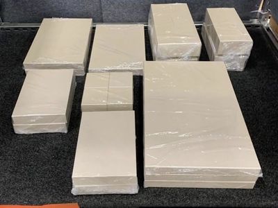 Boutique risers 18 piece for displays