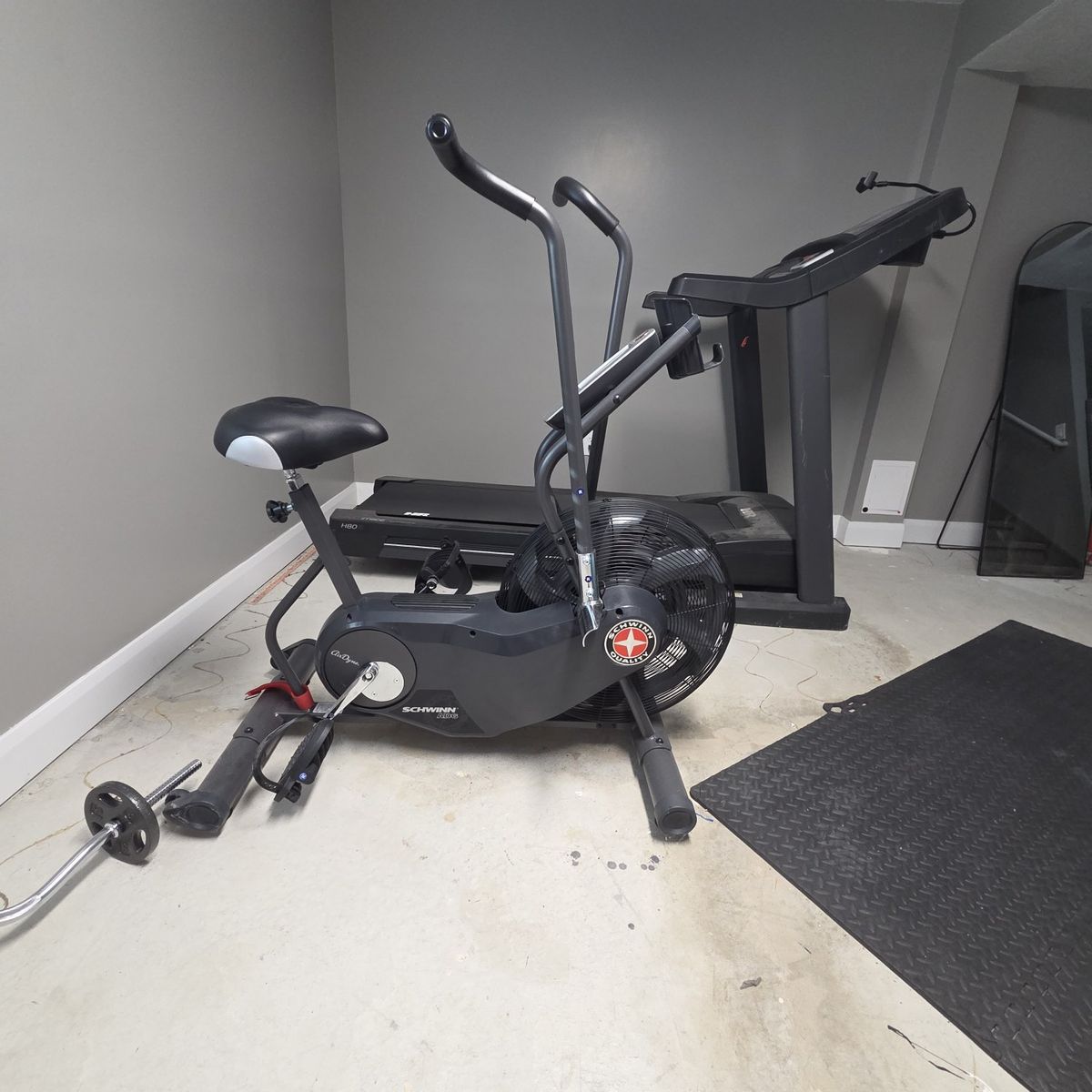 Schwinn Airdyne AD6 Fan Exercise Bike Dual Action Air Resistance
