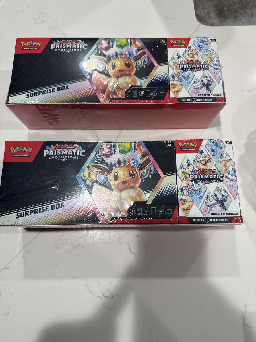 Pokemon Prismatic Surprise Booster Bundle